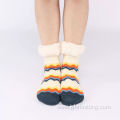 Winter Fluffy Fuzzy Fleece-lined Non-skid Plush Socks